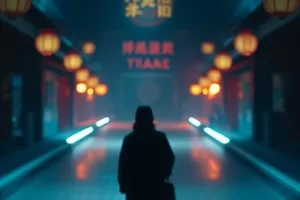 《北纬零点》封面，雪原上孤立的观测站